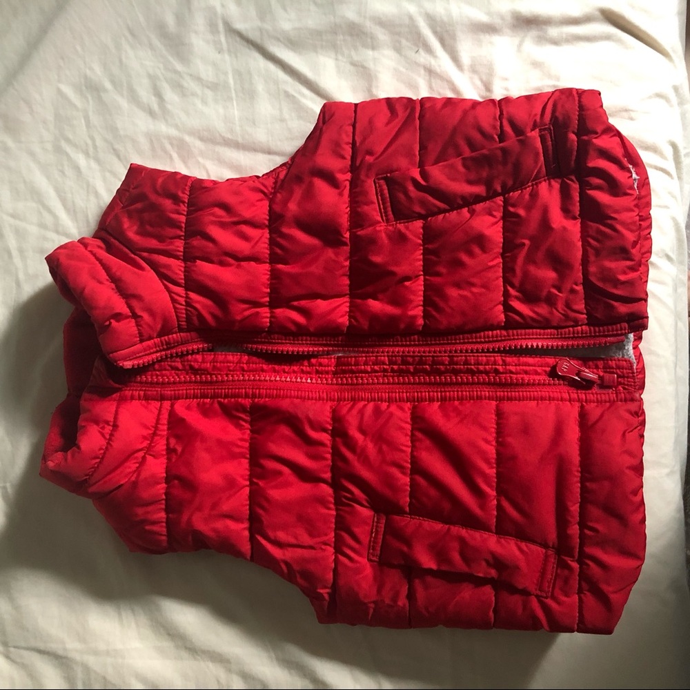 Gap Baby Red Puffer Vest